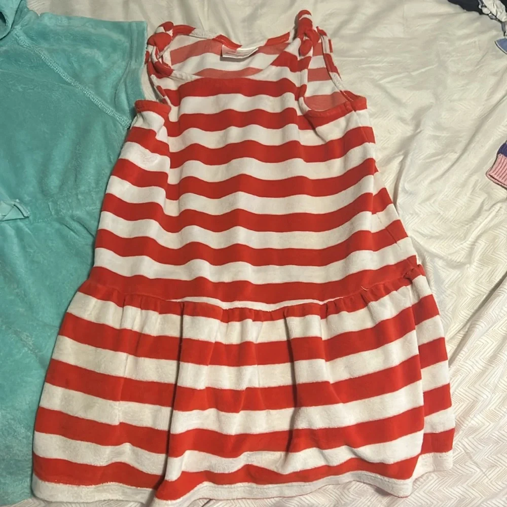 2 Hanna Andersson Terry Cloth Dresses - 4